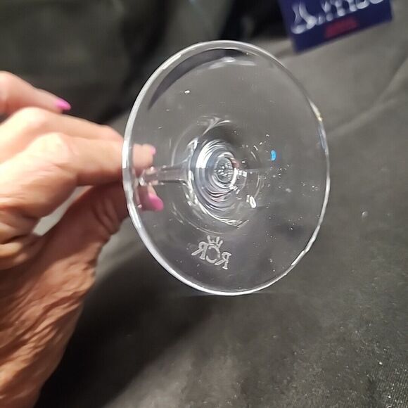 2 RCR Toscana Crystal Champagne Flutes Made in Italy Etched  Labels Afiixed Box - Picture 5 of 12